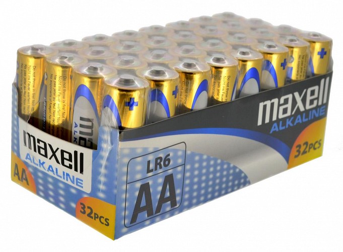Μπαταρία Αλκαλική Maxell LR6 size AA 1.5 V Τεμ. 32